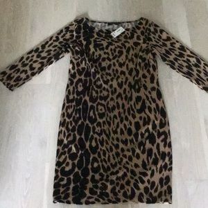 Leopard Sheath Dress